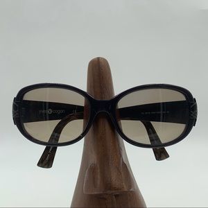Yves Cogan YCO818 Purple Oval Sunglasses Frames